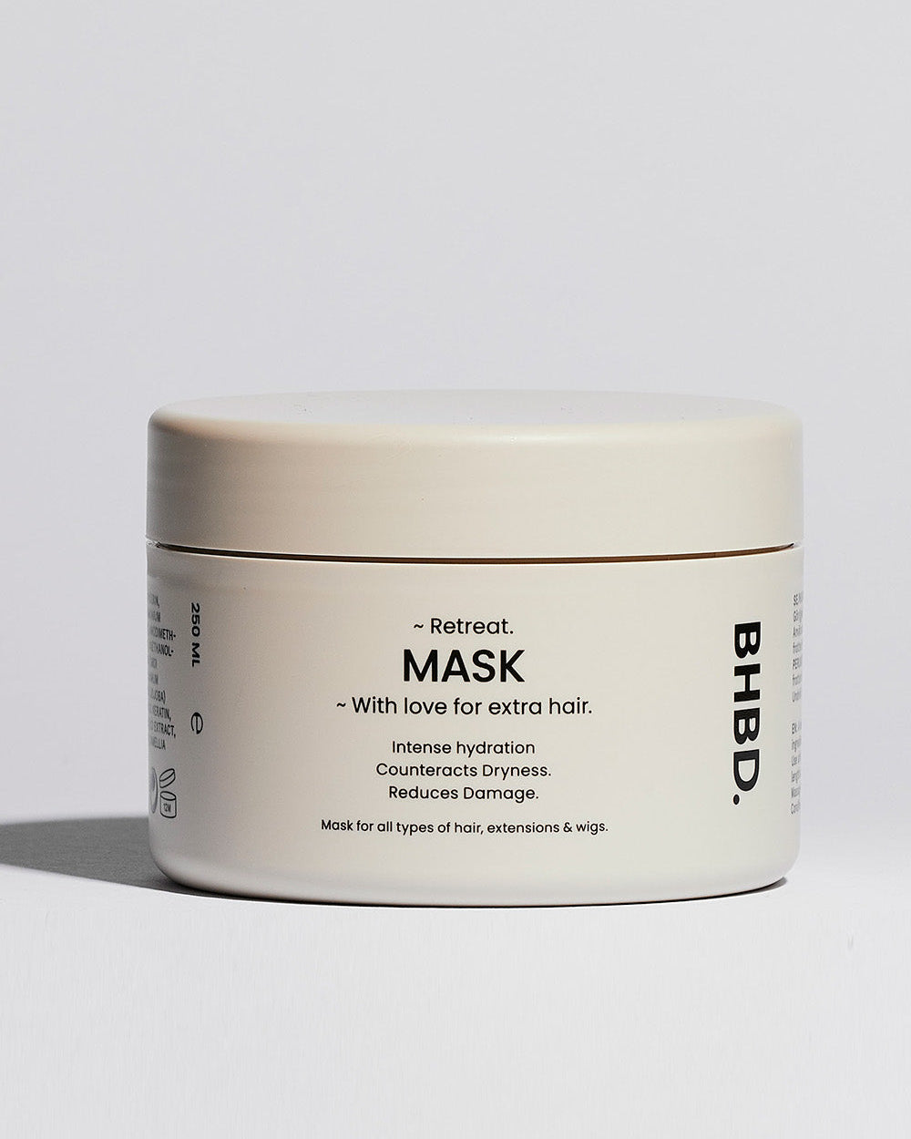 BHBD Mask 250ml – intensive mask for deep hydration and repair.
