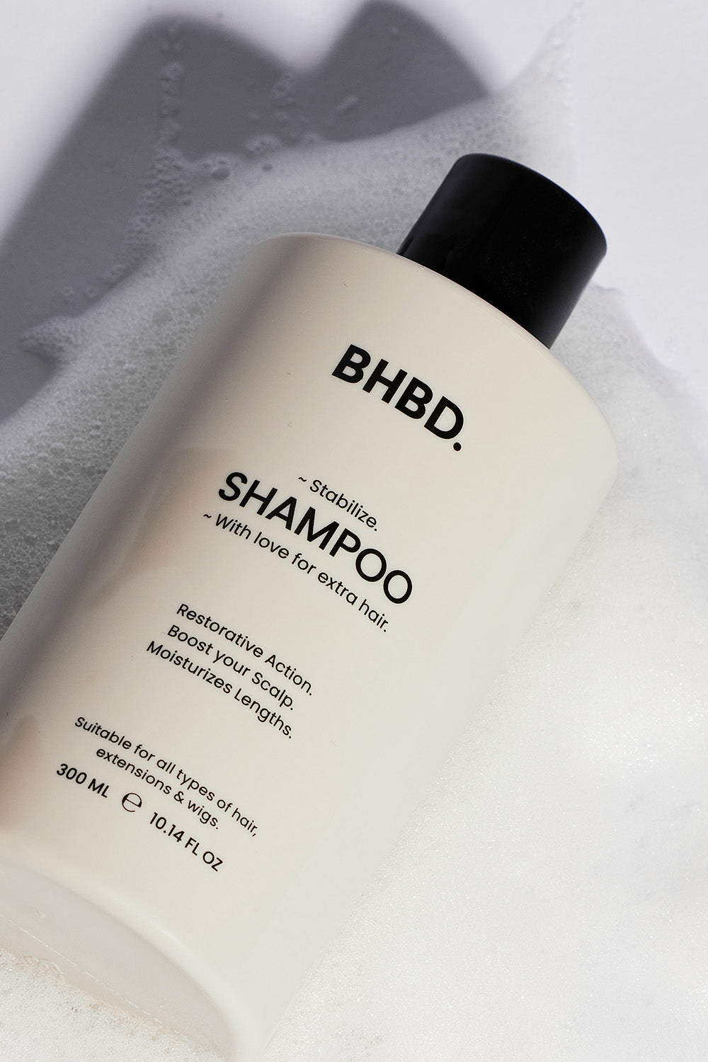 BHBD Shampoo 300ml – nourishing shampoo with antioxidant sage extract and vitamin B5.