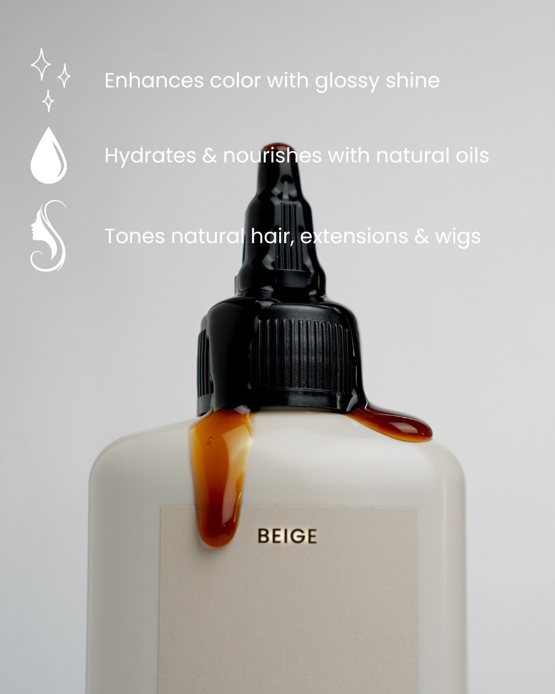 Shine tone with text highlighting its benefits 