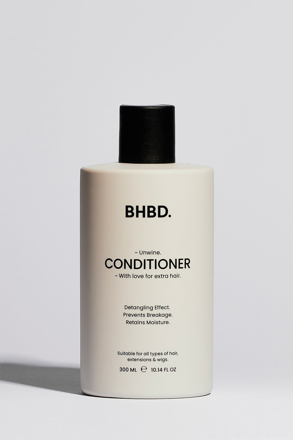 BHBD Conditioner 300ml – sulfate-free, vegan conditioner with sage extract and vitamin B5 for soft, shiny hair.